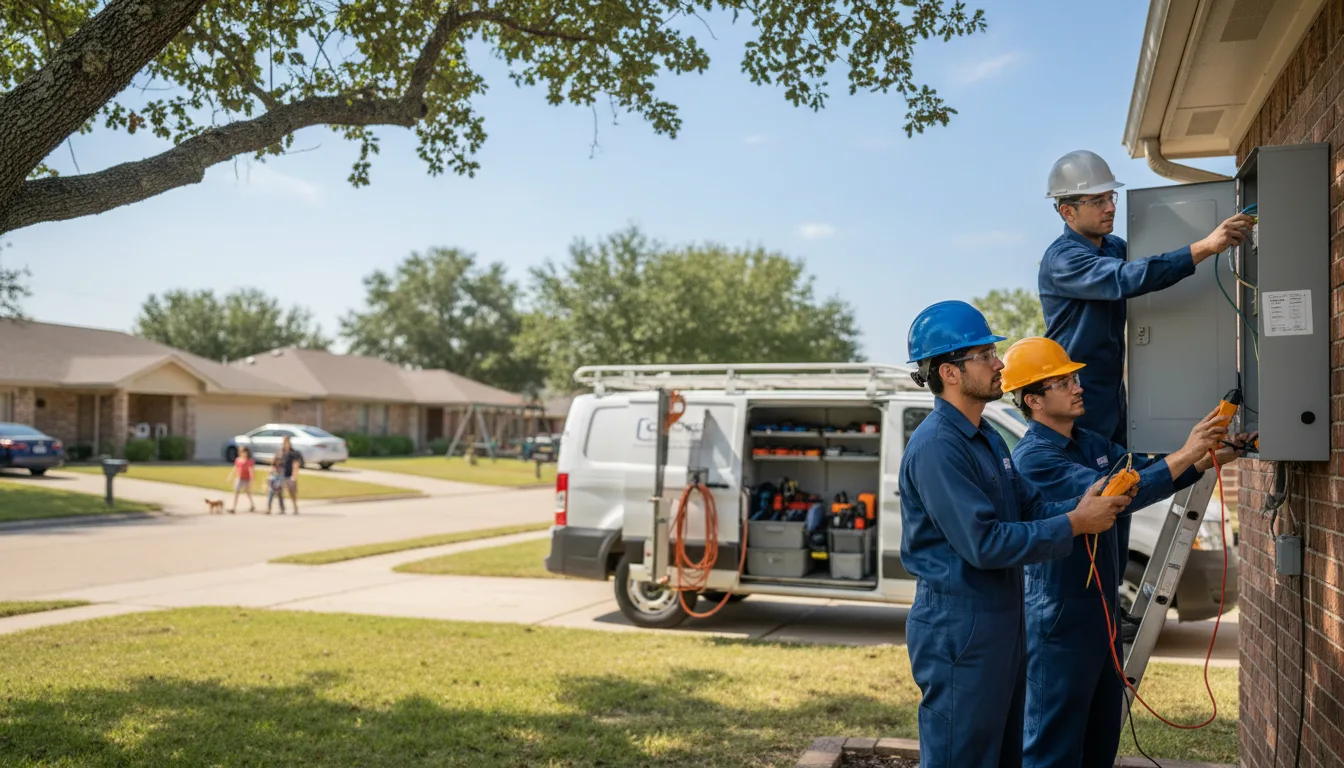 Certified electrician providing emergency electrical services in Coleman Falls, VA